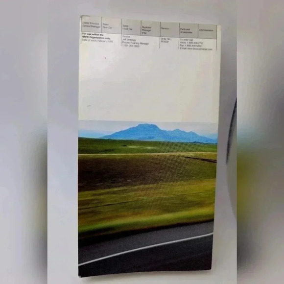 BMW University FAST FACTS Book Year 2002 - Picture 2 of 8